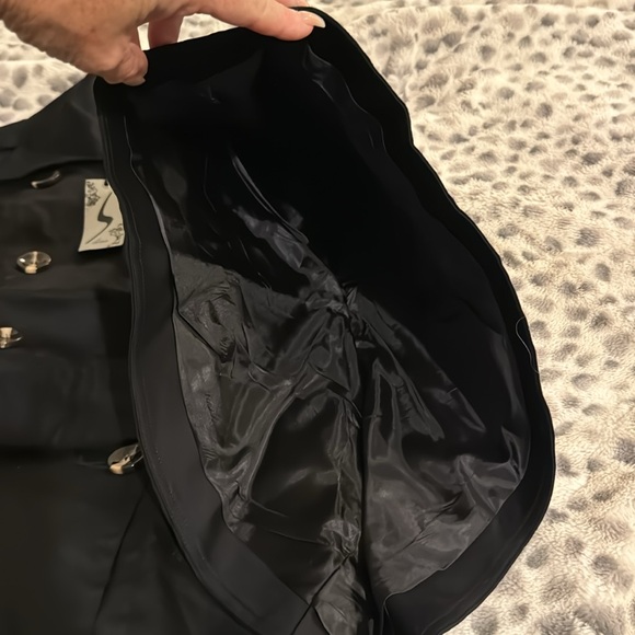 Black trapeze jacket sz M s-Line - Picture 2 of 8